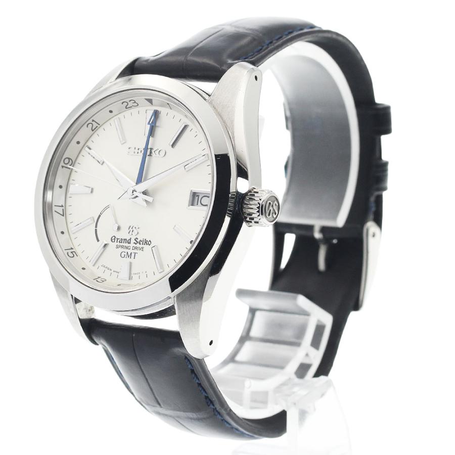 セイコー SEIKO SBGE005/9R66-0AC0 グランドセイコー GMT マスターショップ限定 スプリングドライブ メンズ 箱・保証書付き_941842 SEIKO（セイコー） SEIKO SBGE005/9R66-0AC0 グランドセイコー GMT