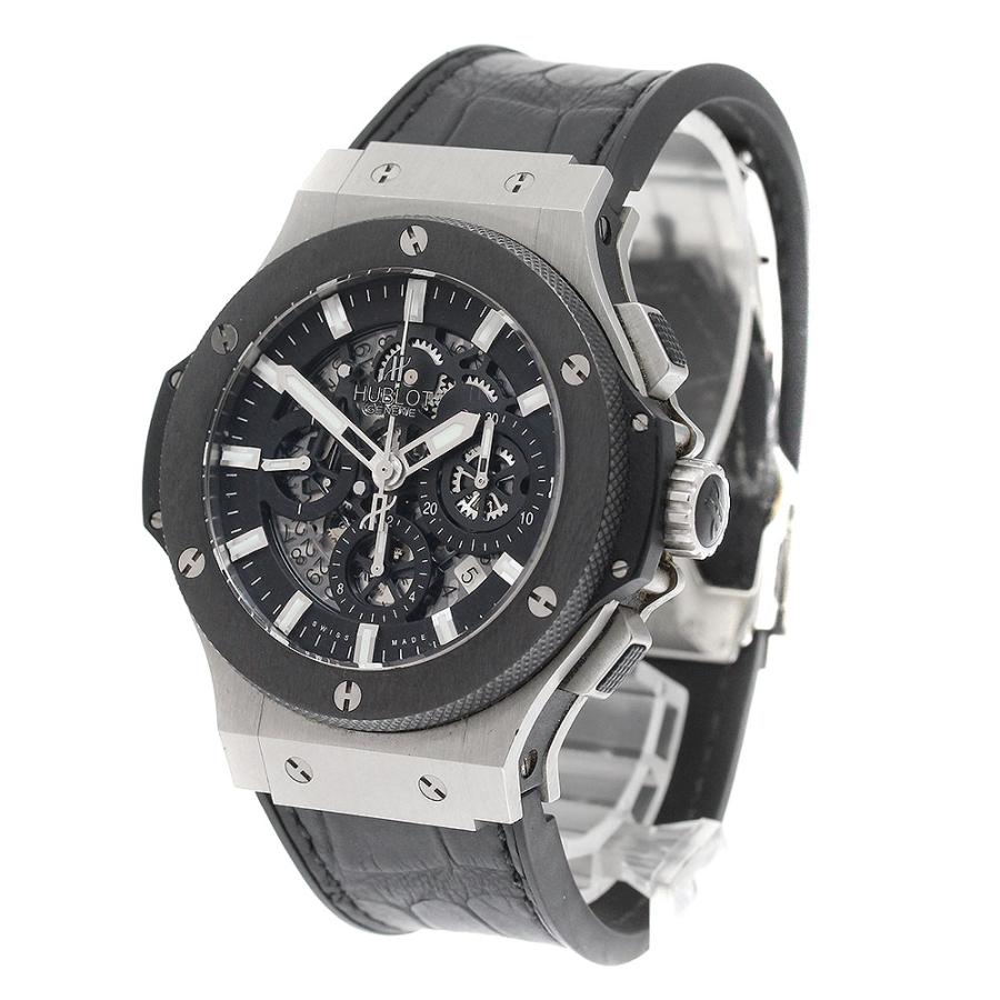ウブロ HUBLOT 311.SM.1170.GR ビッグバン アエロバン クロノグラフ 自動巻き メンズ 良品 保証書付き_941892 HUBLOT（ウブロ） HUBLOT 311.SM.1170.GR ビッグバン アエロバン
