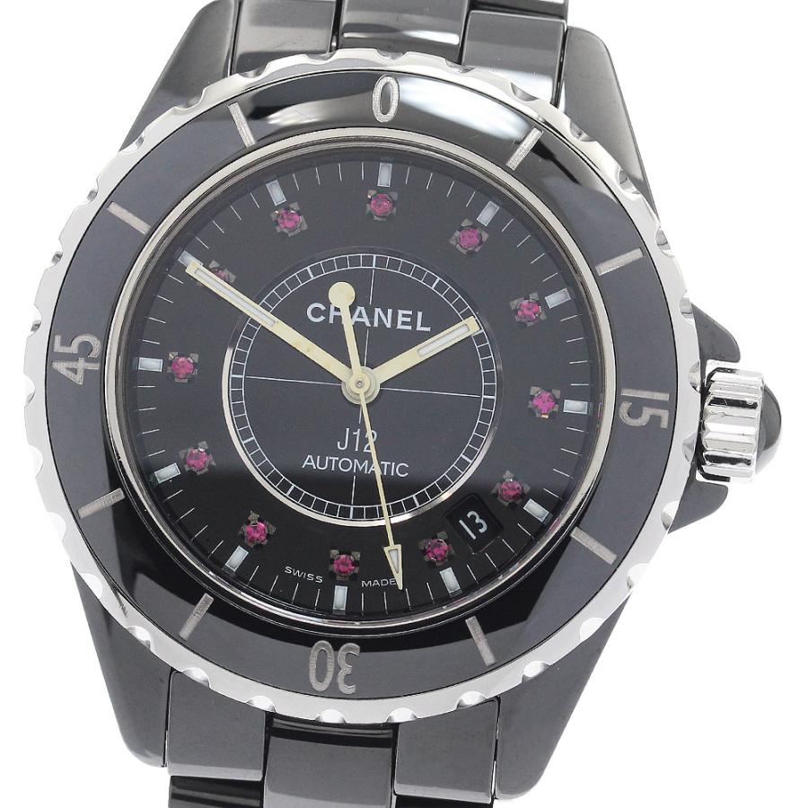 CHANEL（シャネル） CHANEL H1635 J12 12Pルビー ブラックセラミック