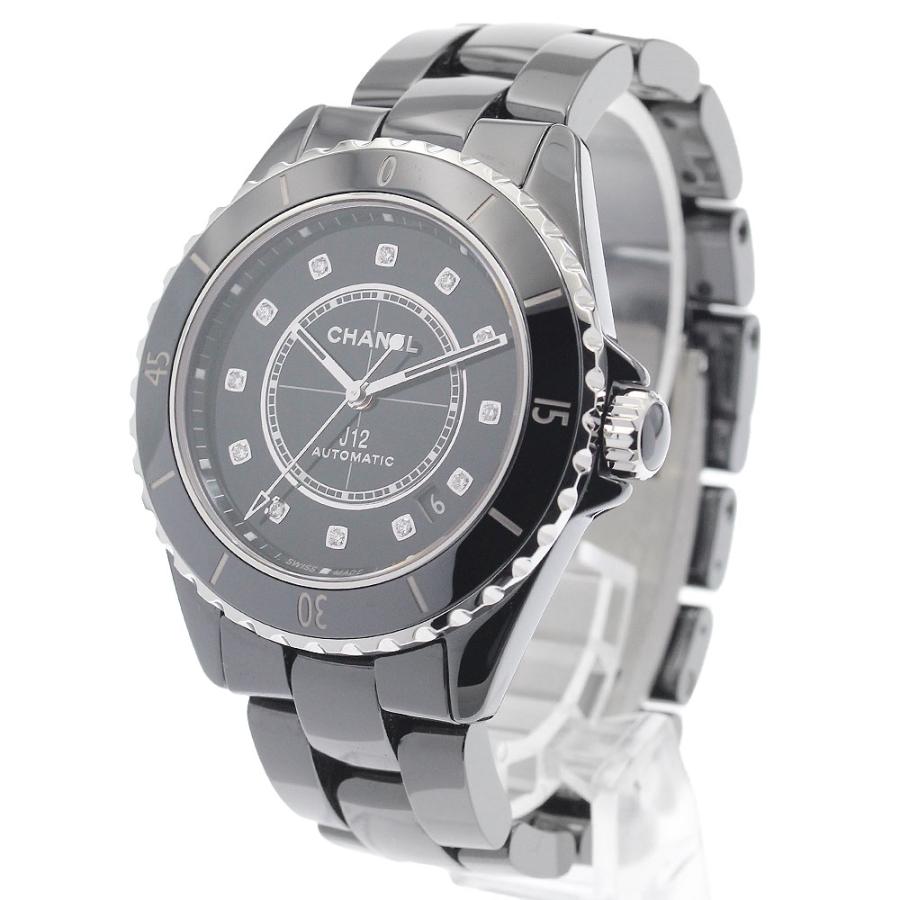 CHANEL（シャネル） CHANEL H5702 J12 黒セラミック 12Pダイヤ 自動