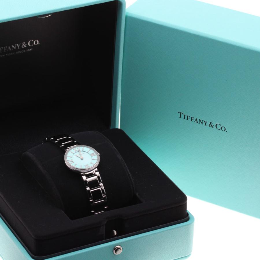 ティファニー TIFFANY&Co. Ref.63320811 アトラス ダイヤモンド クォーツ レディース 美品 箱付き_942203 TIFFANY&Co.（ティファニー） TIFFANY&Co. Ref.63320811 アトラス
