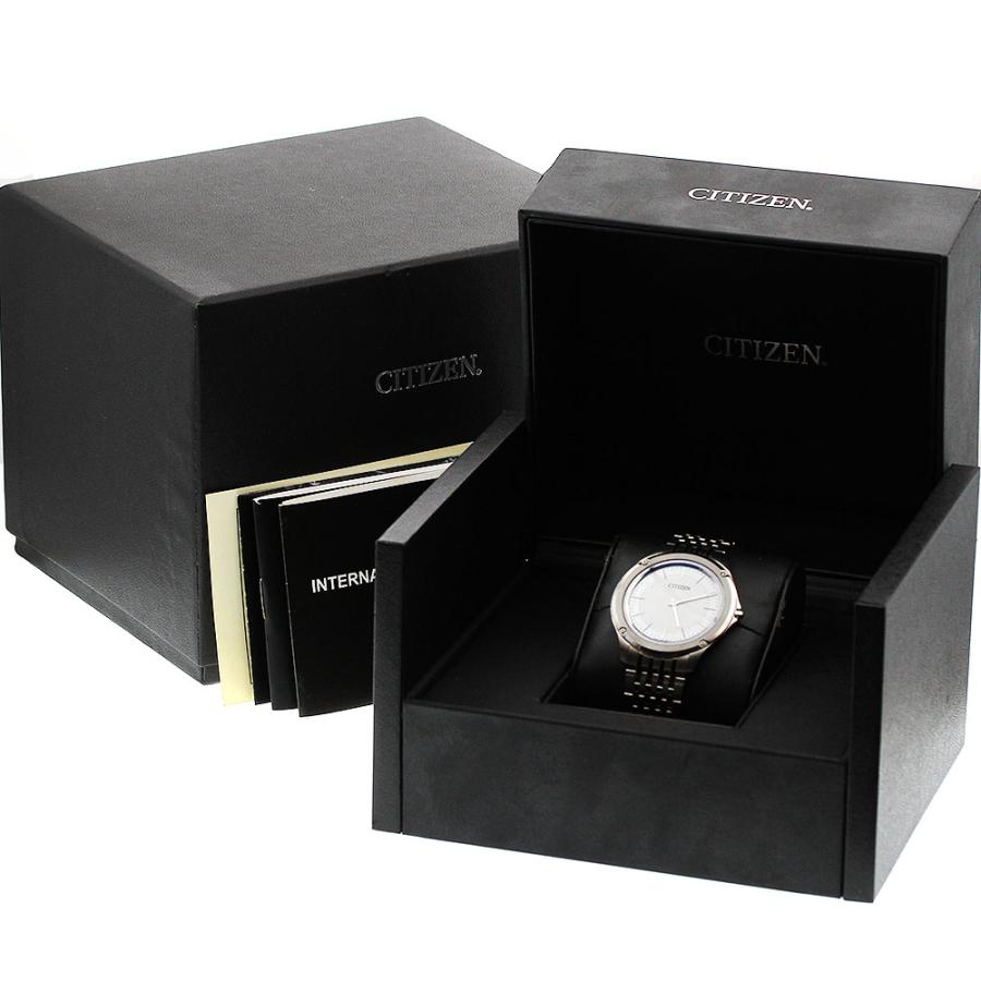 シチズン CITIZEN AR5000-68A/8826-T022812 エコドライブワン ソーラー メンズ 良品 箱・保証書付き_942284の画像