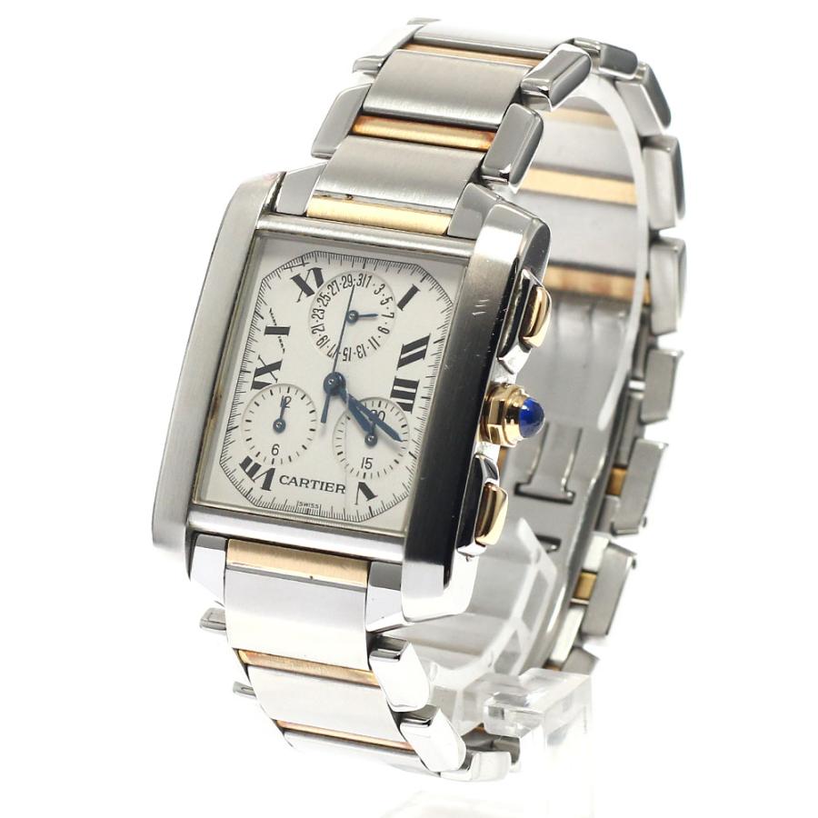 Cartier（カルティエ） CARTIER W51004Q4 タンクフランセーズLM クロノ