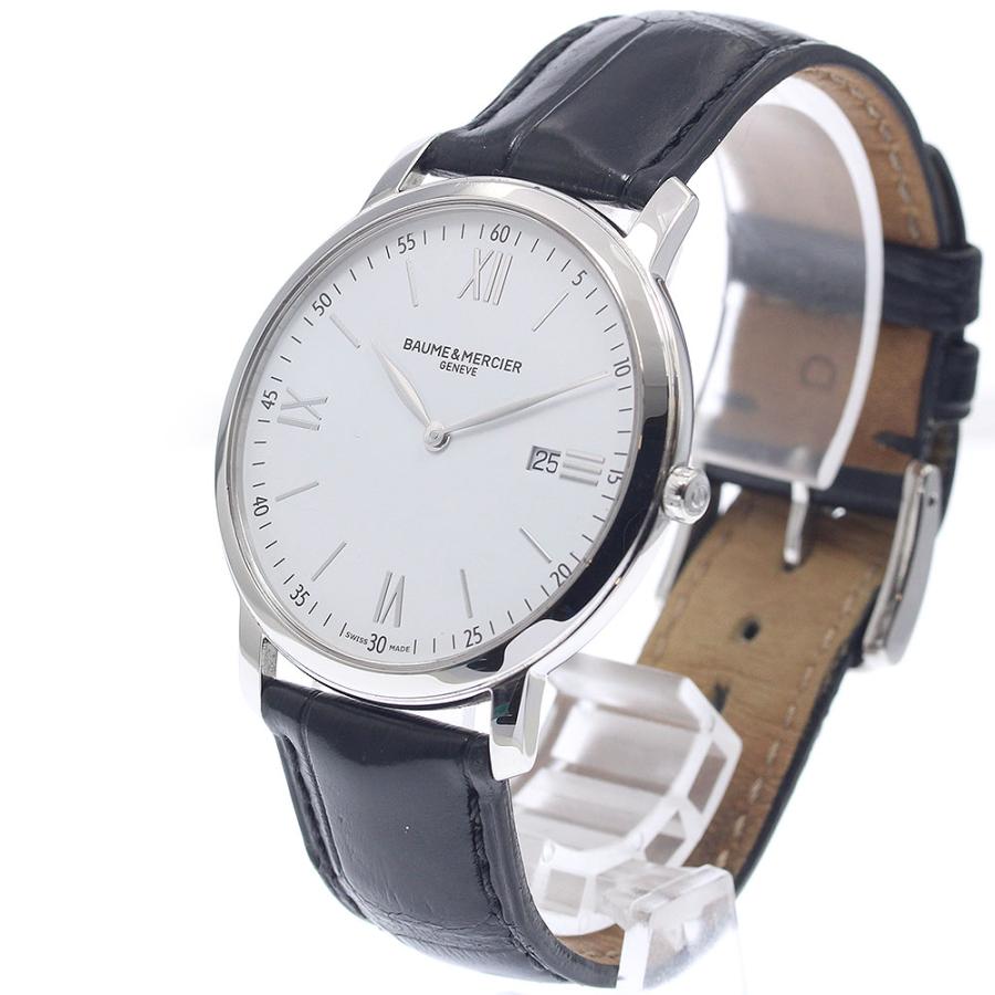 ボーム＆メルシェ Baume & Mercier M0A10097 クラシマ デイト クォーツ メンズ _942545の画像