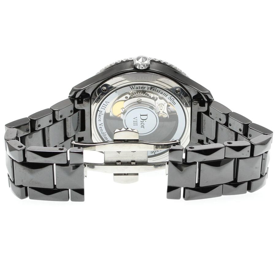 ディオール Dior CD1245E0 ユィット VIII ダイヤ 自動巻き メンズ