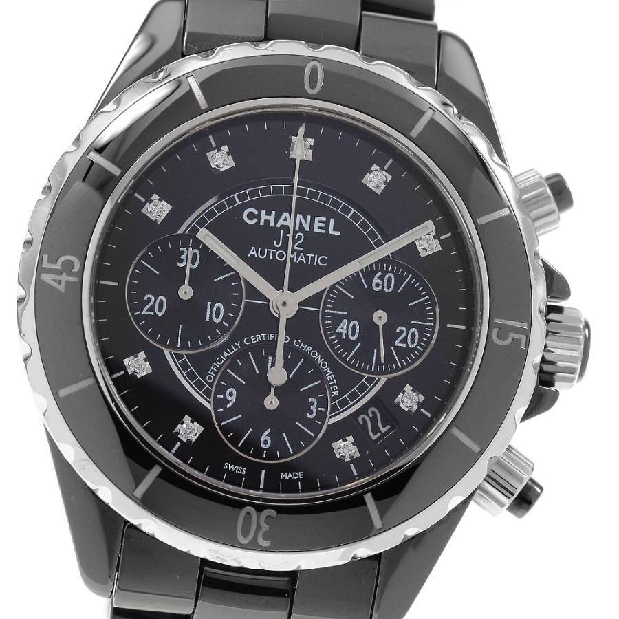 CHANEL 自動巻き クロノグラフ 時計　H2419 CHANEL（シャネル） CHANEL H2419 J12 クロノグラフ 9Pダイヤ 自動巻き