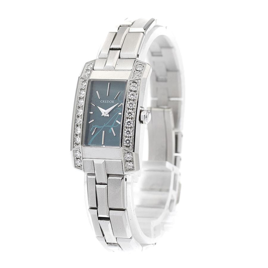 セイコー SEIKO GSWE935/5A70-0AY0 クレドール ノード サイドダイヤ クォーツ レディース _942818 SEIKO（セイコー） SEIKO GSWE935/5A70-0AY0 クレドール ノード サイド