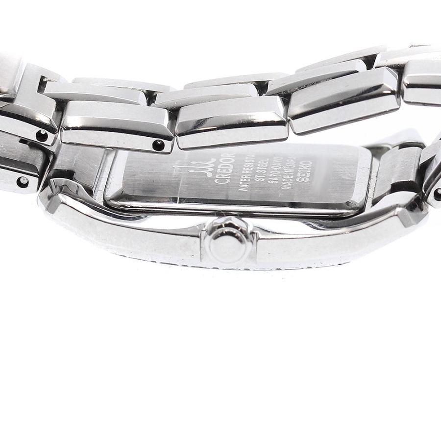セイコー SEIKO GSWE935/5A70-0AY0 クレドール ノード サイドダイヤ クォーツ レディース _942818 SEIKO（セイコー） SEIKO GSWE935/5A70-0AY0 クレドール ノード サイド