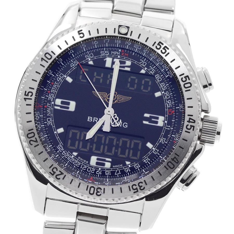 訳あり ブライトリング BREITLING A68362 B-1 クロノグラフ クォーツ メンズ _942847 ブライトリング（BREITLING） 訳あり BREITLING A68362 B-1 クロノ