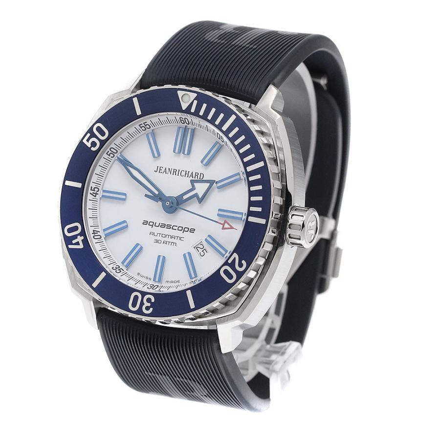 ジャンリシャール JEANRICHARD 60400-11D705-FK4A アクアスコープ デイト 自動巻き メンズ _942856の画像