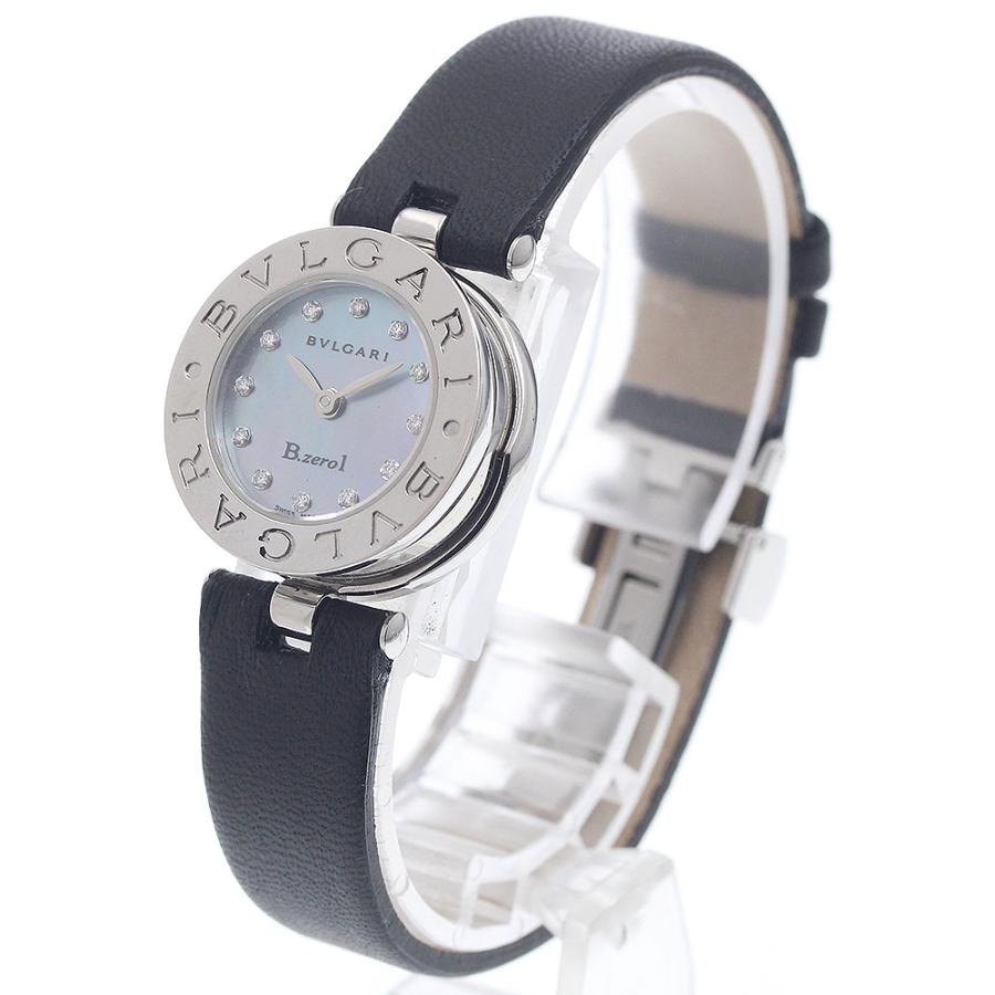 BVLGARI/ブルガリビーゼロワンブルーシェルダイヤ12P 新品/稼働品 BVLGARI（ブルガリ） BVLGARI BZ22S B-zero1 12Pダイヤ ブルーシェル