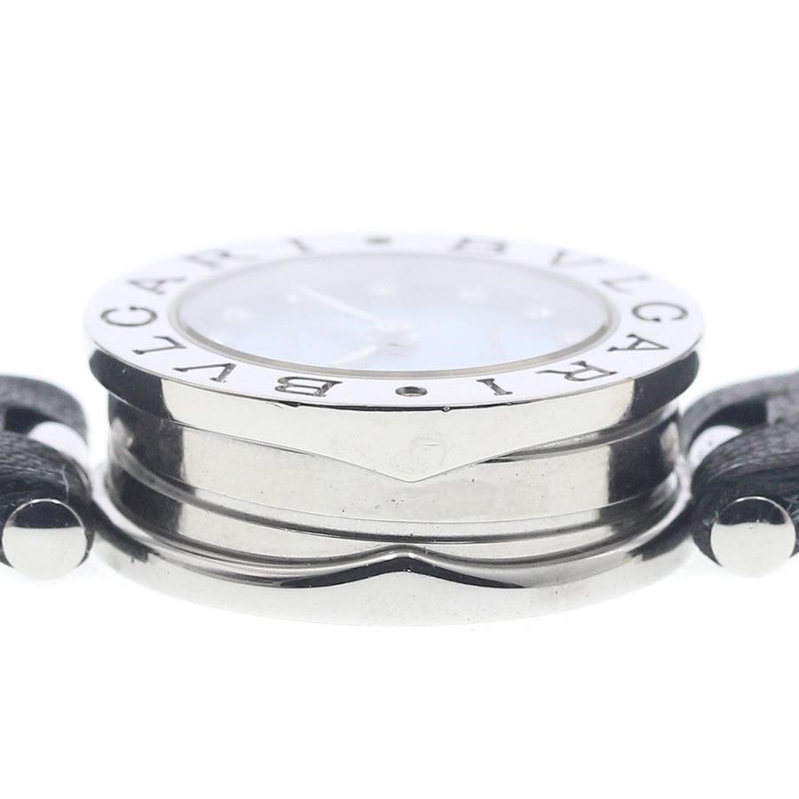 ★BVLGARI ビーゼロワンBZ22S シェル文字盤ブルー　【動作未確認】 BVLGARI（ブルガリ） BVLGARI BZ22S B-zero1 12Pダイヤ ブルーシェル
