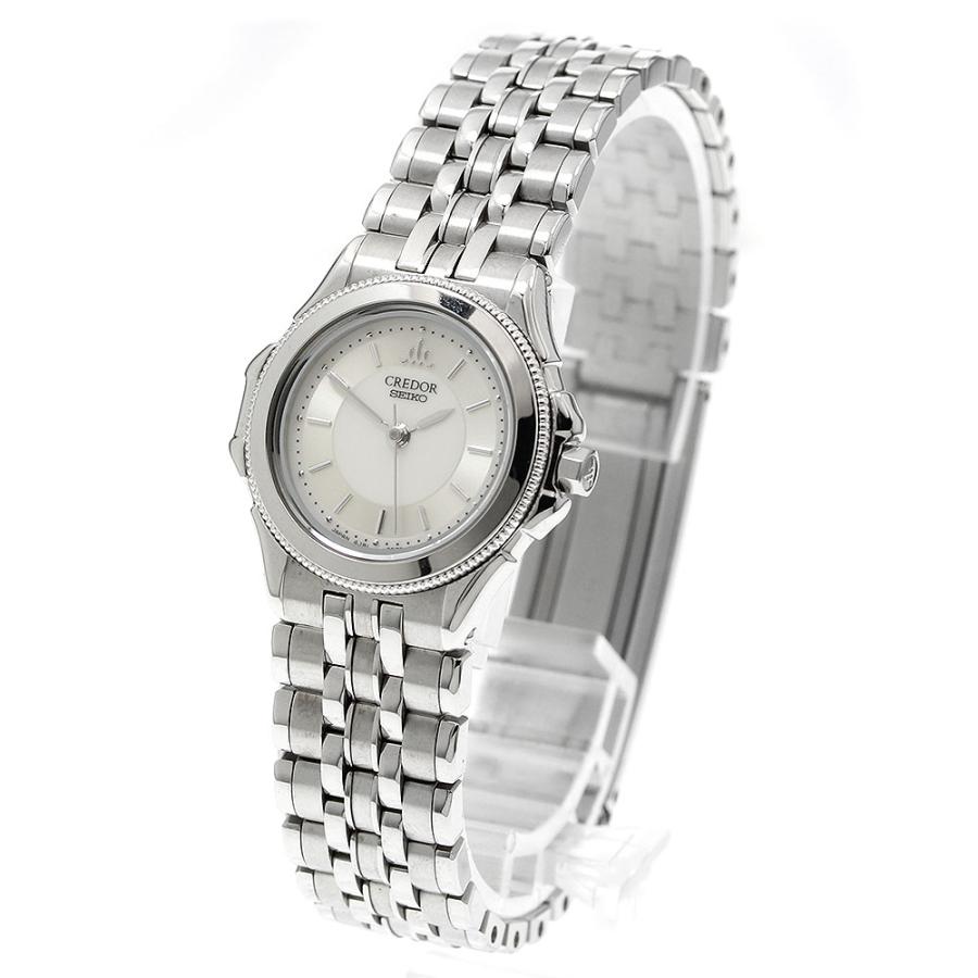 セイコー SEIKO 4J81-0A30 クレドール クォーツ レディース _943076の画像