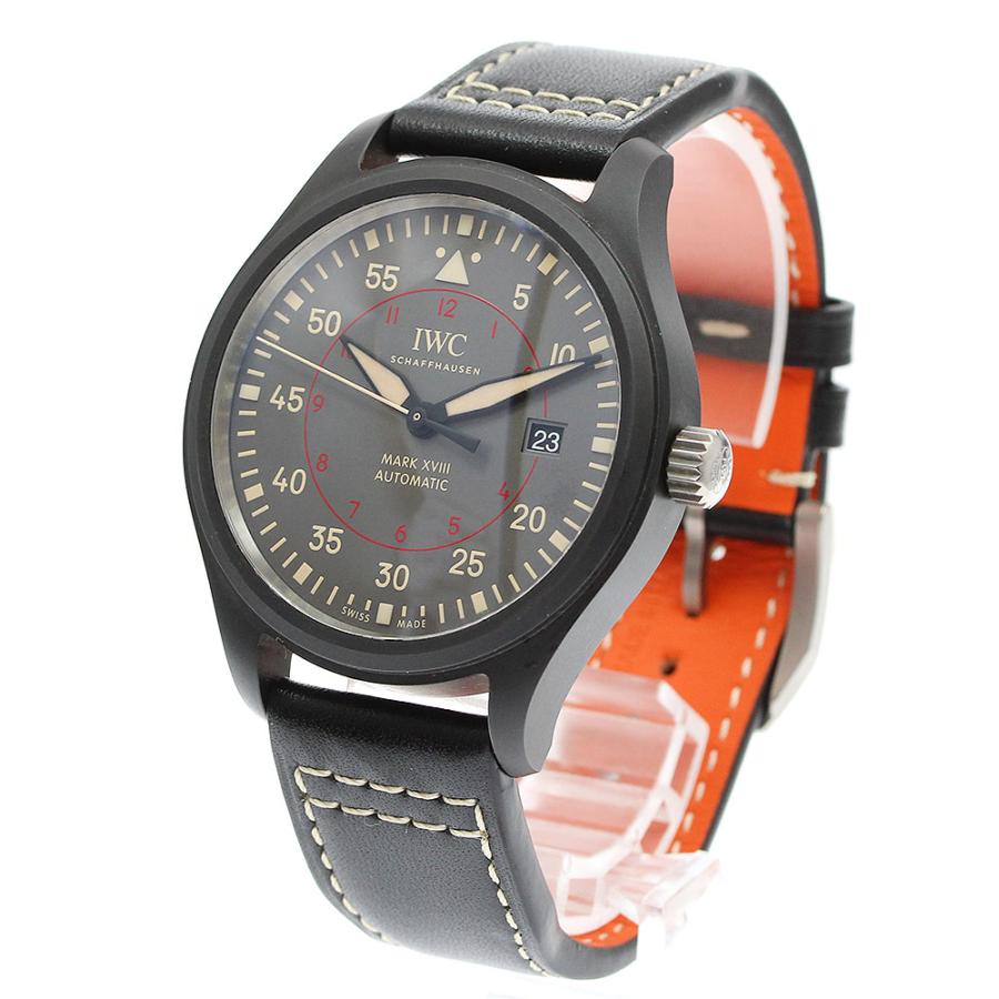 IWC IWC SCHAFFHAUSEN IW324702 パイロットウォッチ マークXVIII トップガン ミラマー デイト 自動巻き メンズ 美品 _943395 IWC SCHAFFHAUSEN（IWCシャフハウゼン） IWC IWC SCHAFFHAUSEN