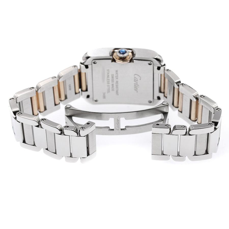 カルティエ CARTIER W5310019 タンクアングレーズSM クォーツ レディース 良品 _943414 Cartier - カルティエ CARTIER W5310019 タンクアングレーズSM