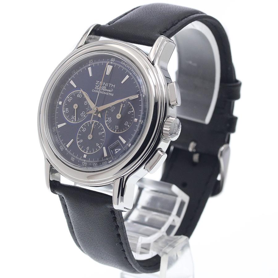 ゼニス ZENITH 14/01.0240.400 エルプリメロ クロノマスター 自動巻き メンズ 箱付き_943537 ZENITH（ゼニス） ZENITH 14/01.0240.400 エルプリメロ クロノマスター