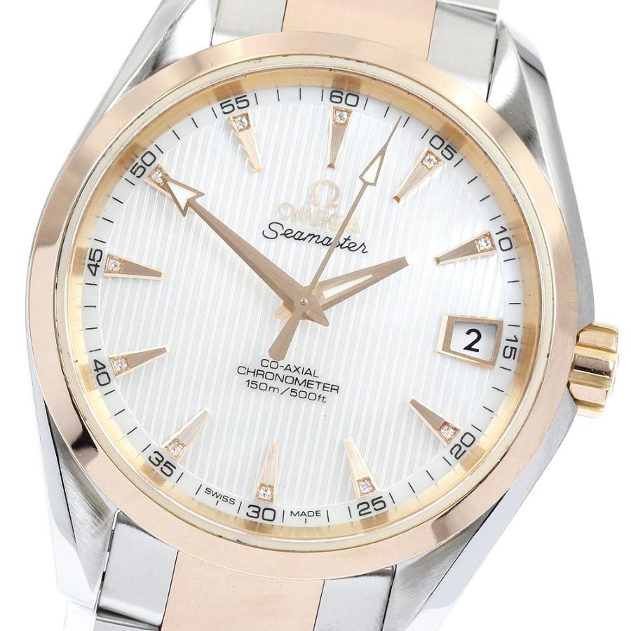 オメガ OMEGA 231.20.39.21.55.001 シーマスター アクアテラ コーアクシャル クロノメーター 自動巻き メンズ 良品 保証書付き_943543 OMEGA（オメガ） OMEGA 231.20.39.21.55.001 シーマスター アクアテラ