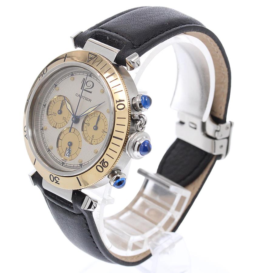 Cartier（カルティエ） CARTIER W3101155 パシャクロノ 38 デイト YG