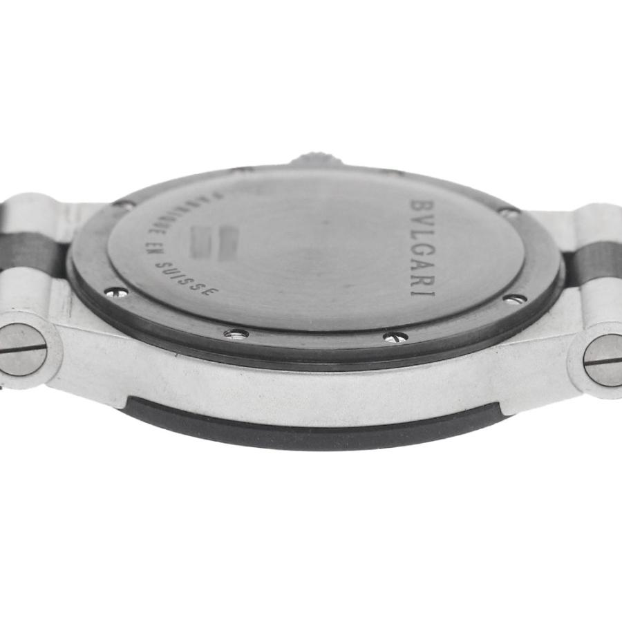 ブルガリ BVLGARI AL32A アルミニウム デイト クォーツ ボーイズ 美品 _943815の画像