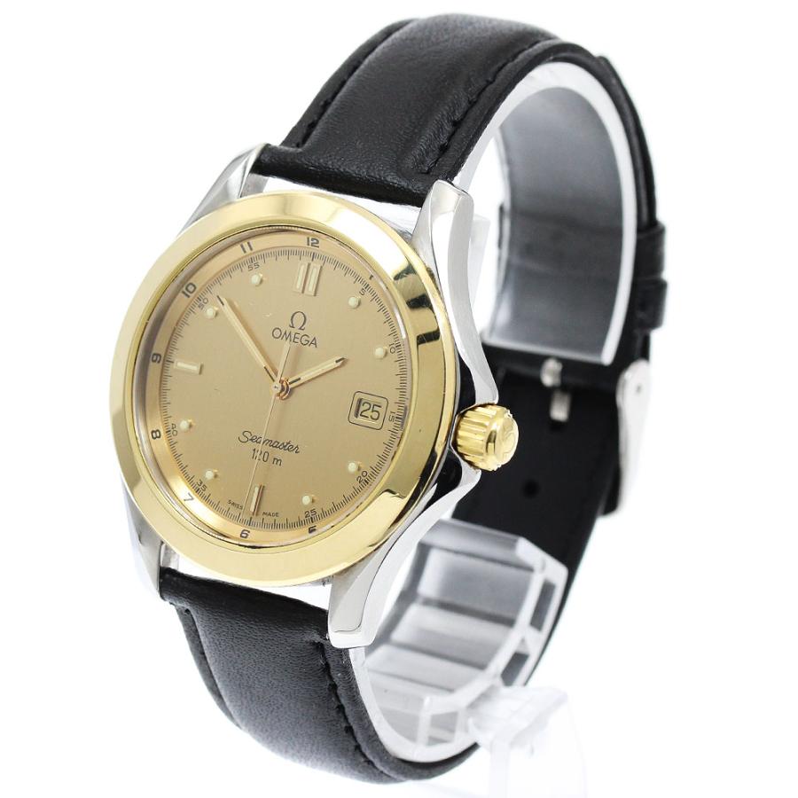 OMEGA シーマスター120m クォーツ　K18YG×SS コンビ　OH済 OMEGA（オメガ） シーマスター120 YGベゼル クォーツ メンズ _943860