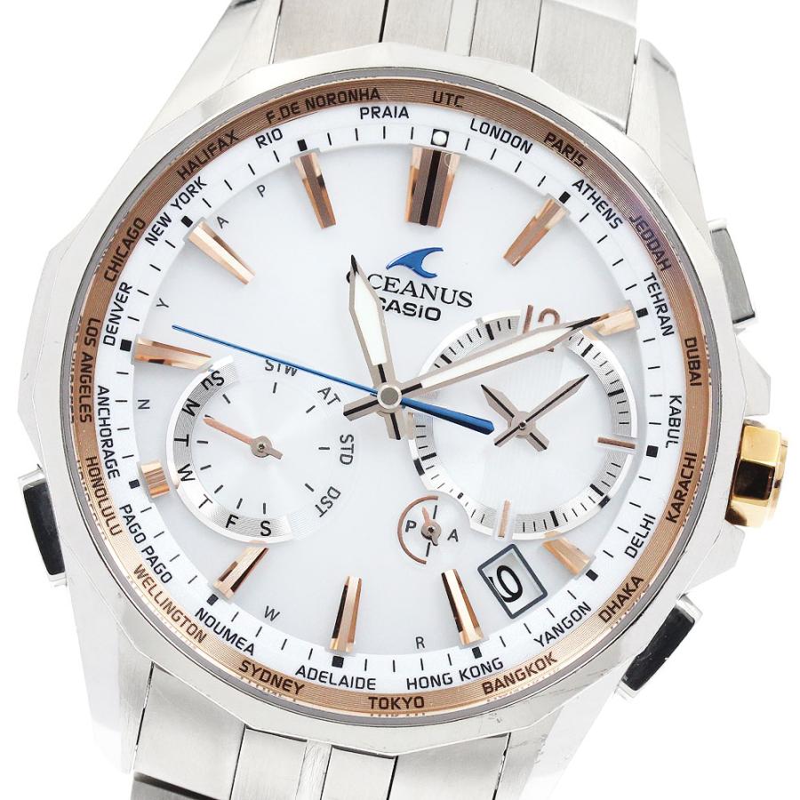 CASIO（カシオ） CASIO OCW-S3400E-7AJF オシアナス マンタ デイデイト