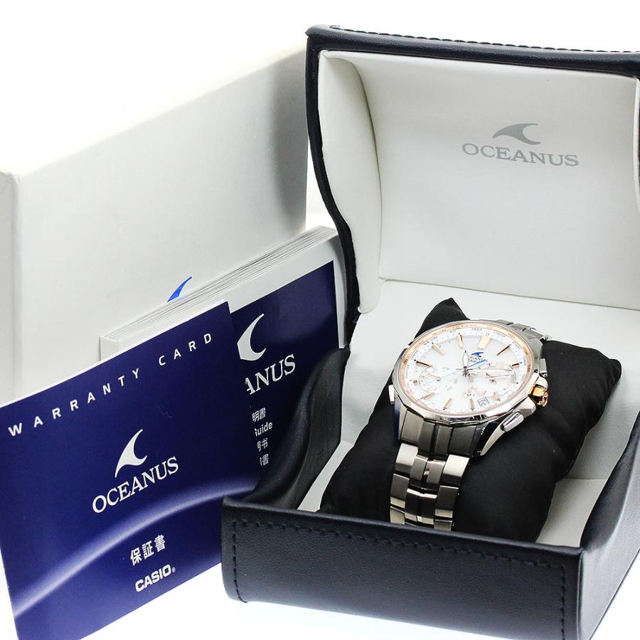 CASIO（カシオ） CASIO OCW-S3400E-7AJF オシアナス マンタ デイデイト