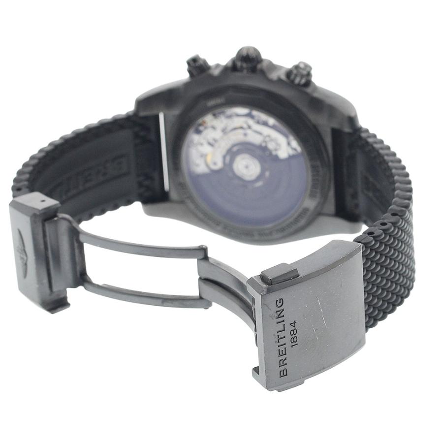 ブライトリング BREITLING MB0111C3/BE35 クロノマット 44 ブラックスチール デイト クロノグラフ 自動巻き メンズ 箱・保証書付き_944008 ブライトリング（BREITLING） BREITLING MB0111C3/BE35 クロノマット