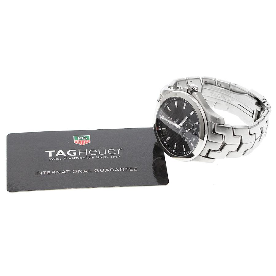 タグホイヤー TAG HEUER WJF211A.BA0570 リンク キャリバー6 デイト 自動巻き メンズ 保証書付き_944068の画像