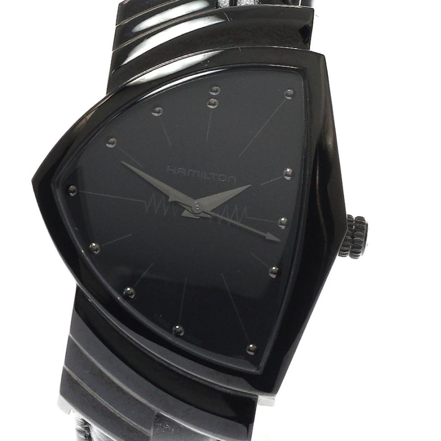 ハミルトン HAMILTON H244010 ベンチュラ フルブラック クォーツ メンズ _944143 HAMILTON（ハミルトン） HAMILTON H244010 ベンチュラ フルブラック
