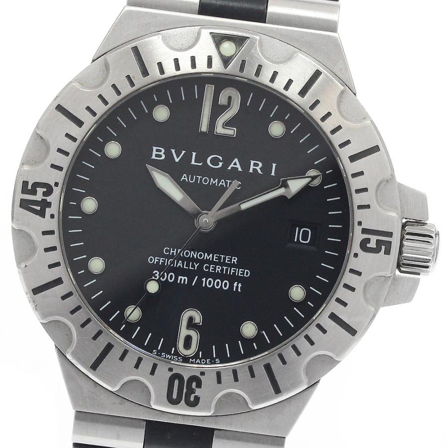ブルガリ SD40S D1331 Scuba 自動巻 ダイバーズ 40mm BVLGARI（ブルガリ） BVLGARI SD40S ディアゴノ スクーバ デイト 自動