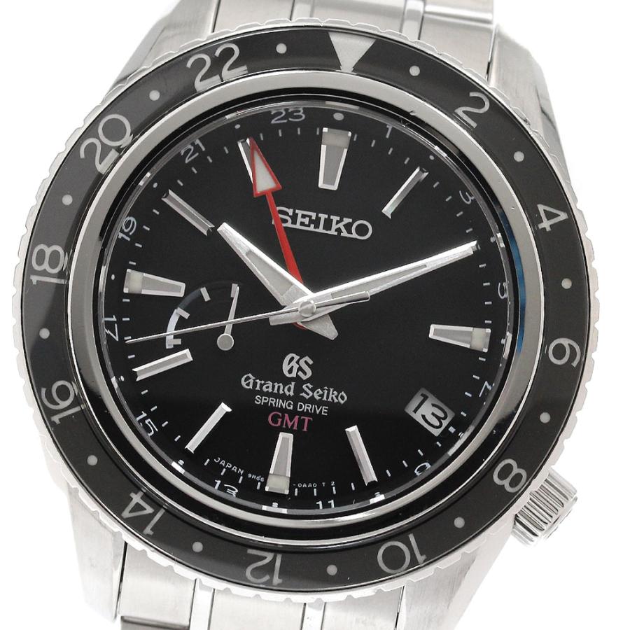 セイコー SEIKO SBGE001/9R66-0AA0 グランドセイコー GMT パワーリザーブ デイト スプリングドライブ メンズ _945083 SEIKO（セイコー） SEIKO SBGE001/9R66-0AA0 グランドセイコー GMT
