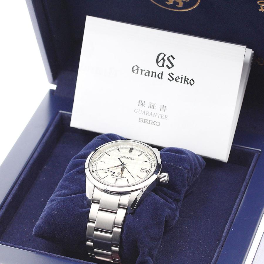 セイコー SEIKO SBGA111/9R65-0BP0 グランドセイコー スプリングドライブ 10周年記念 1500本限定 メンズ 箱・保証書付き_939638 SEIKO（セイコー） SEIKO SBGA111/9R65-0BP0 グランドセイコー