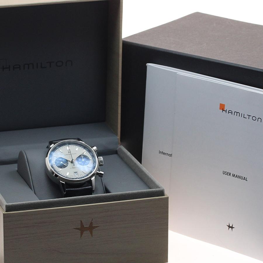 HAMILTON 自動巻き腕時計イントラマティックオートクロノH384160 HAMILTON（ハミルトン） HAMILTON H384160 イントラマティック デイト