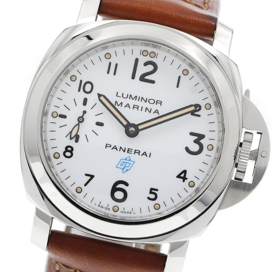 パネライ PANERAI PAM00660 ルミノールマリーナ ロゴ アッチャイオ スモールセコンド 手巻き メンズ 箱・保証書付き_945486