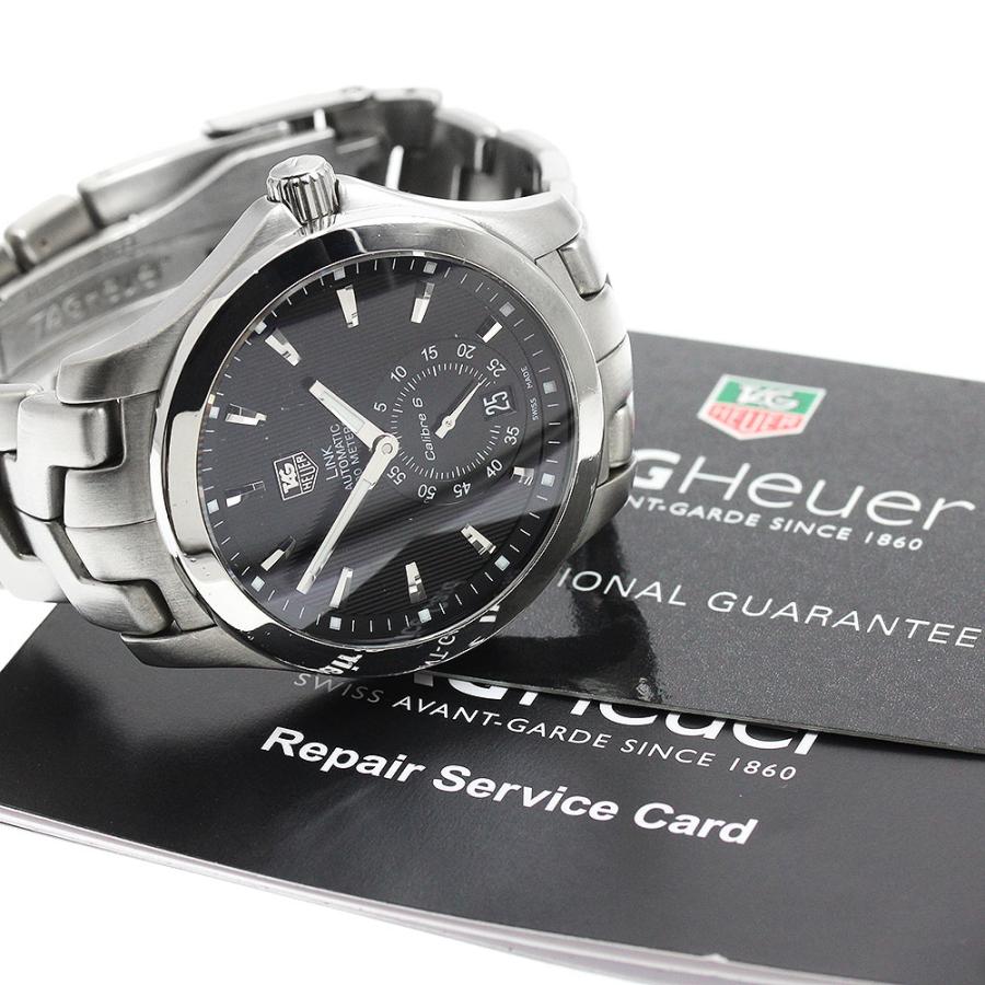 タグホイヤー TAG HEUER WJF211A.BA0570 リンク キャリバー6 デイト 自動巻き メンズ 保証書付き_946557の画像