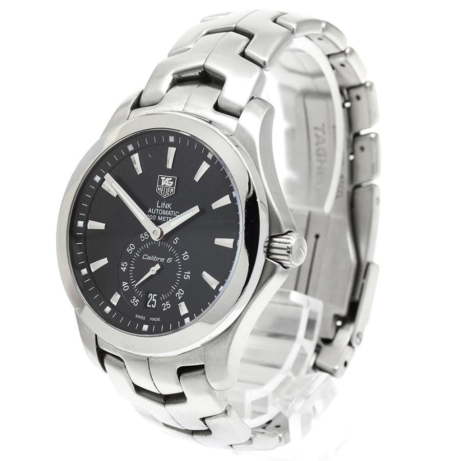 タグホイヤー TAG HEUER WJF211A.BA0570 リンク キャリバー6 デイト 自動巻き メンズ 保証書付き_946557の画像