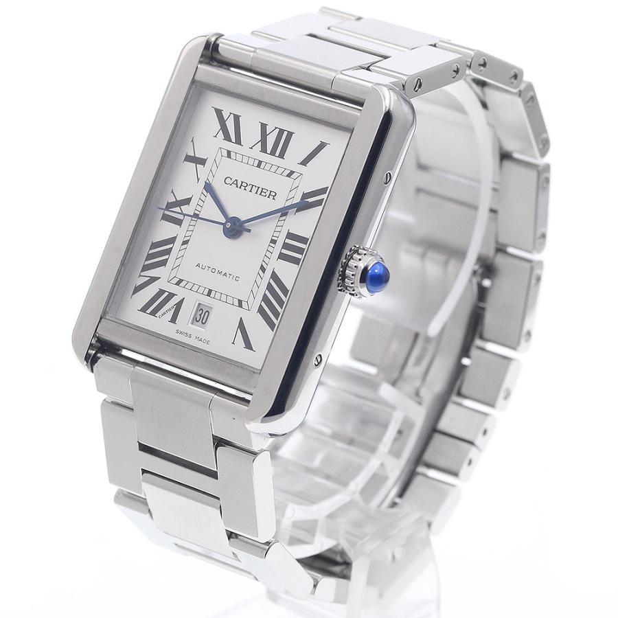う*p様 カルティエ W5200028 タンクソロ XL デイト 自動巻き Cartier（カルティエ） CARTIER W5200028 タンクソロ XL デイト 自動