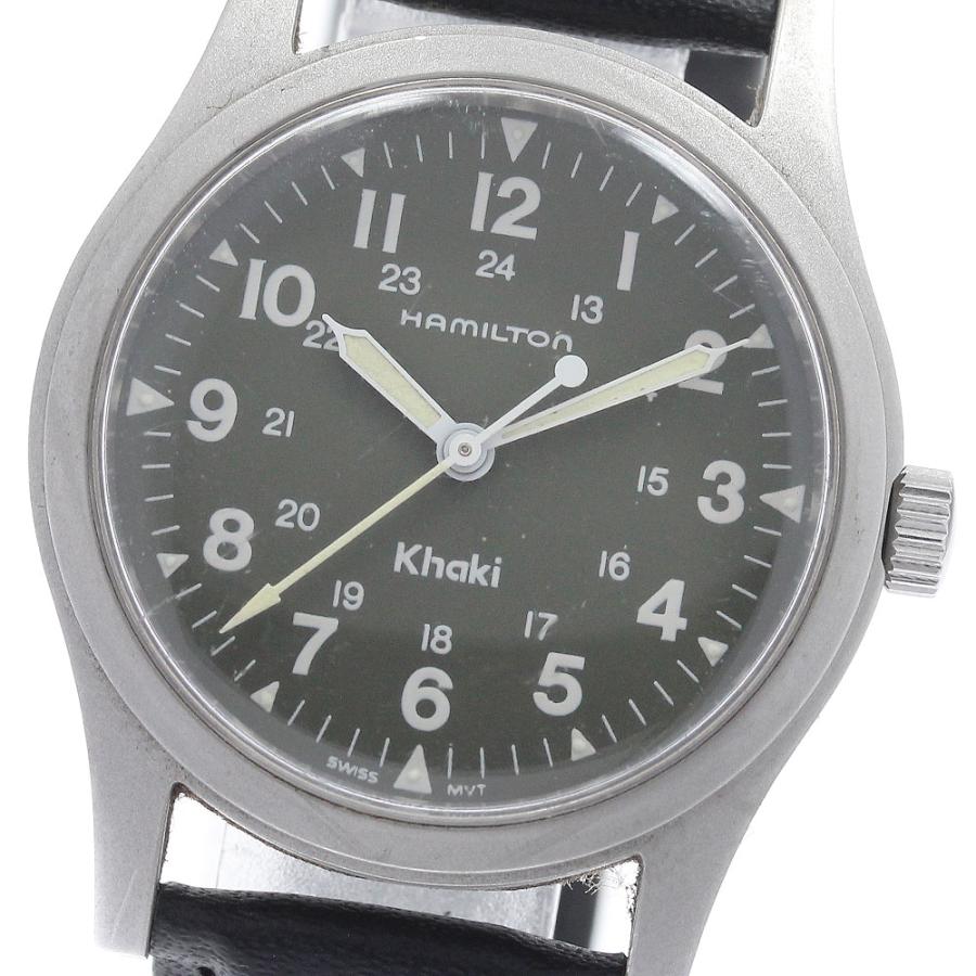 八ミルトンカーキ9415Aボーイズ HAMILTON（ハミルトン） HAMILTON 9415A カーキ 手巻き ボーイズ