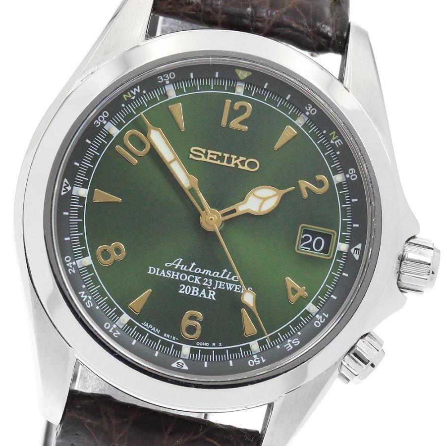 SEIKO 廃盤 sarb017 アルピニスト 美品 6R15 SEIKO（セイコー） SEIKO SARB017/6R15-00E0 メカニカル アルピニスト