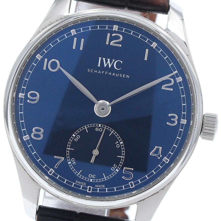 IWC SCHAFFHAUSEN IW358305 ポルトギーゼ オートマティック40 スモールセコンド 自動巻き メンズ 箱・保証書付き_946915 IWC SCHAFFHAUSEN（IWCシャフハウゼン） IWC SCHAFFHAUSEN IW358305