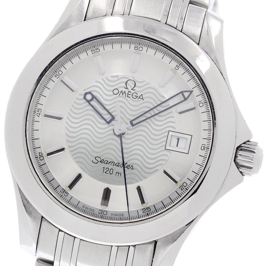 ベルト訳あり オメガ OMEGA 2511.31 シーマスター120 デイト クォーツ メンズ _946921 OMEGA（オメガ） ベルト訳あり OMEGA 2511.31 シーマスター120 デイト