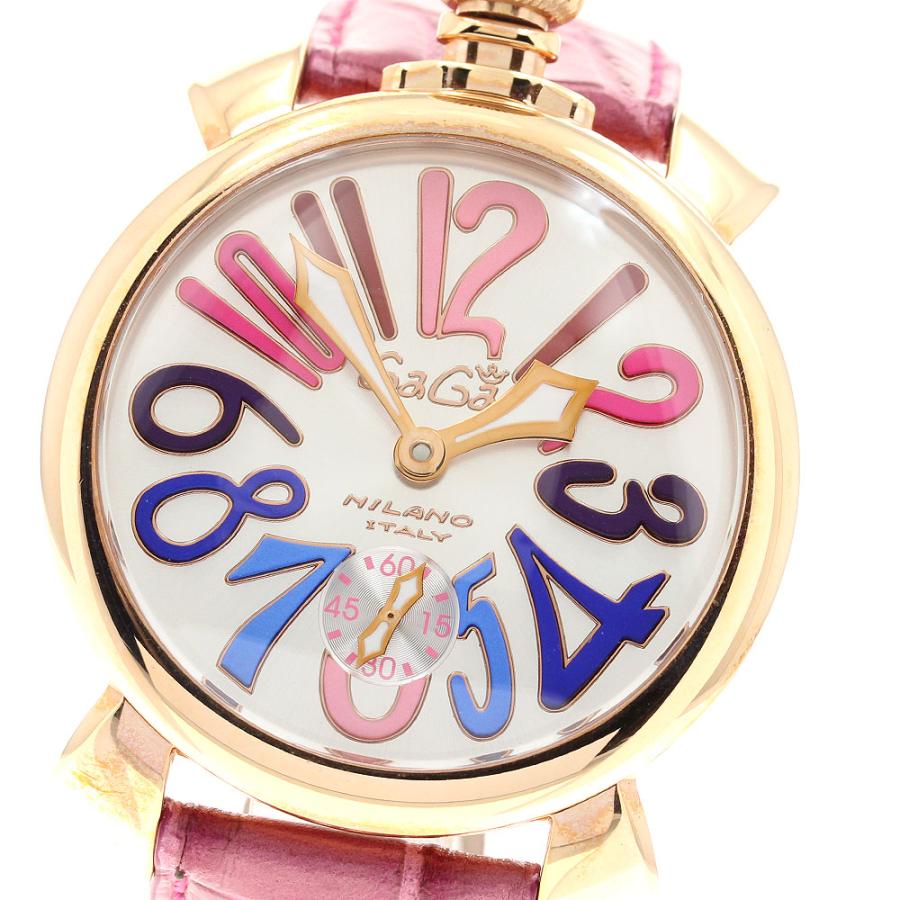 GaGa MILANO ガガミラノ マヌアーレ48 N.9440 メンズ 腕時計 手巻き 