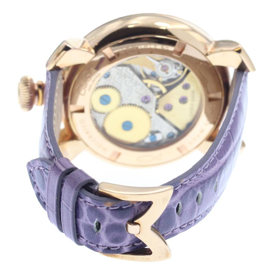 ガガミラノ GaGa MILANO 5011MOSAICO01S マヌアーレ48MM モザイク スモールセコンド 手巻き メンズ 美品 _947012 GaGa MILANO（ガガミラノ） GaGa MILANO 5011MOSAICO01S マヌアーレ