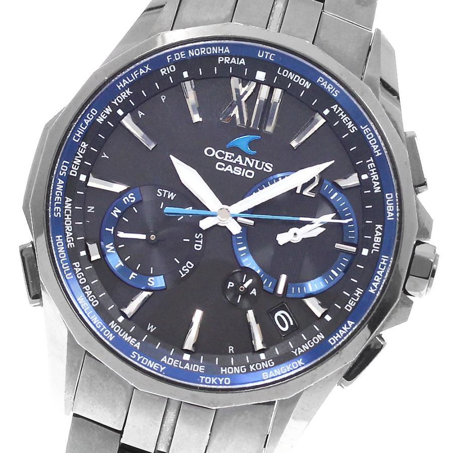 カシオ CASIO OCW-S3400B-1AJF オシアナス マンタ デイデイト ソーラー電波 メンズ _947439 CASIO（カシオ） CASIO OCW-S3400B-1AJF オシアナス マンタ デイデイト