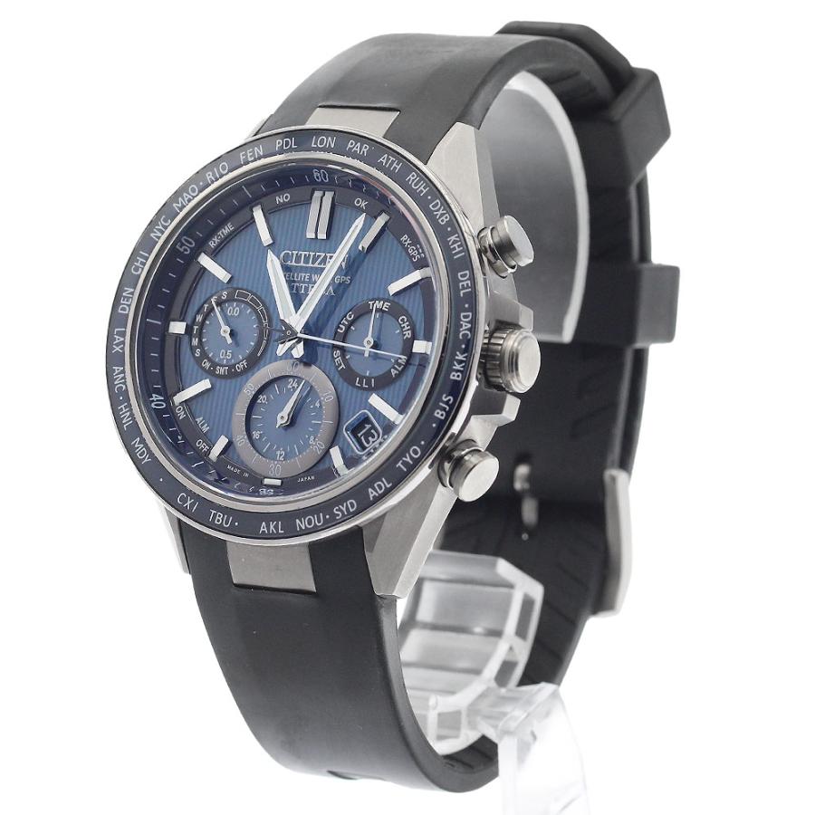 シチズン CITIZEN CC4050-18L/F950-0029S02 アテッサ ACT Line クロノグラフ デイデイト ソーラー電波 メンズ _957283 CITIZEN（シチズン） CITIZEN CC4050-18L/F950-0029S02 アテッサ ACT