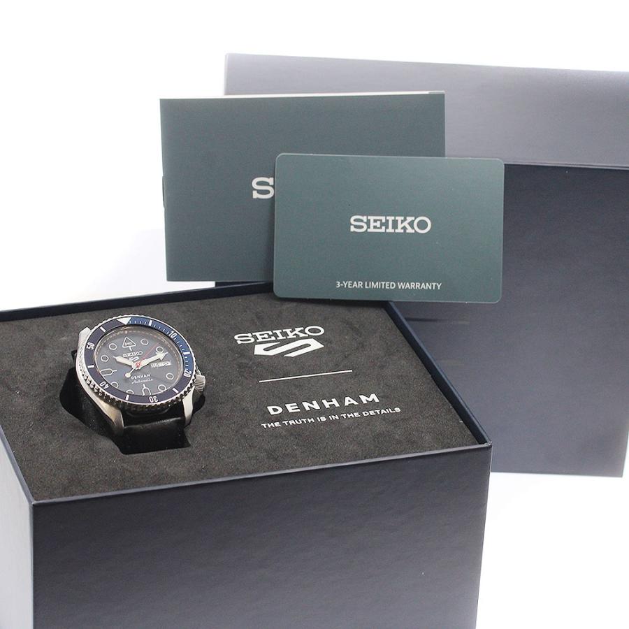 セイコー SEIKO 4R36-16N0/SBSA281 DENHAM コラボレーション限定モデル 自動巻き メンズ 良品 箱・保証書付き_948378 SEIKO（セイコー） SEIKO 4R36-16N0/SBSA281 DENHAM コラボレーション