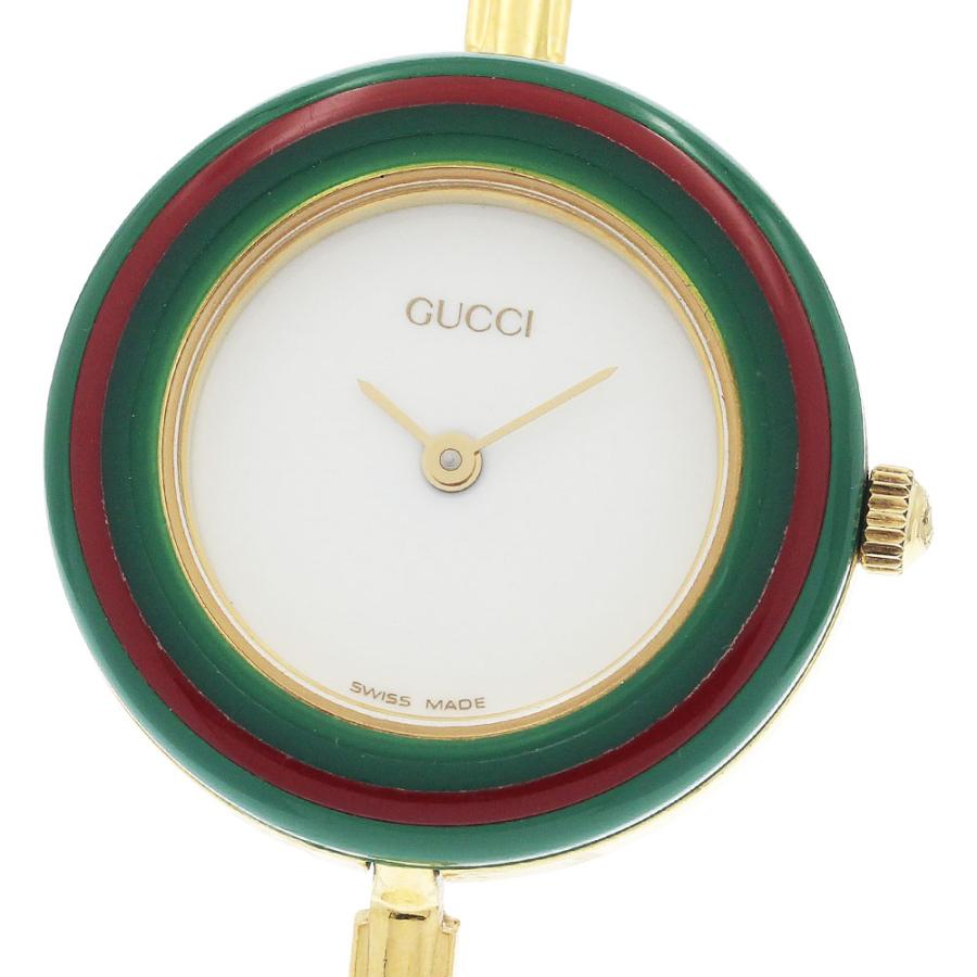 GUCCI（グッチ） GUCCI 11/12.2 チェンジベゼル クォーツ レディース