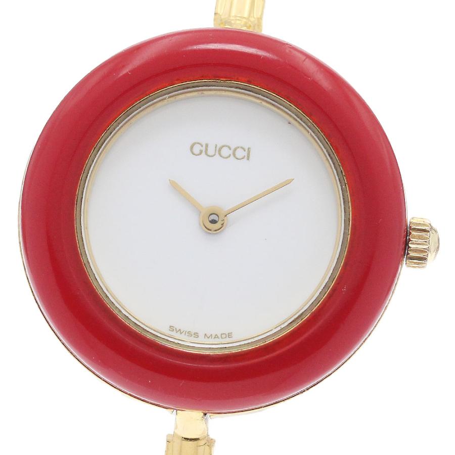 GUCCI（グッチ） GUCCI 11/12.2 チェンジベゼル クォーツ レディース