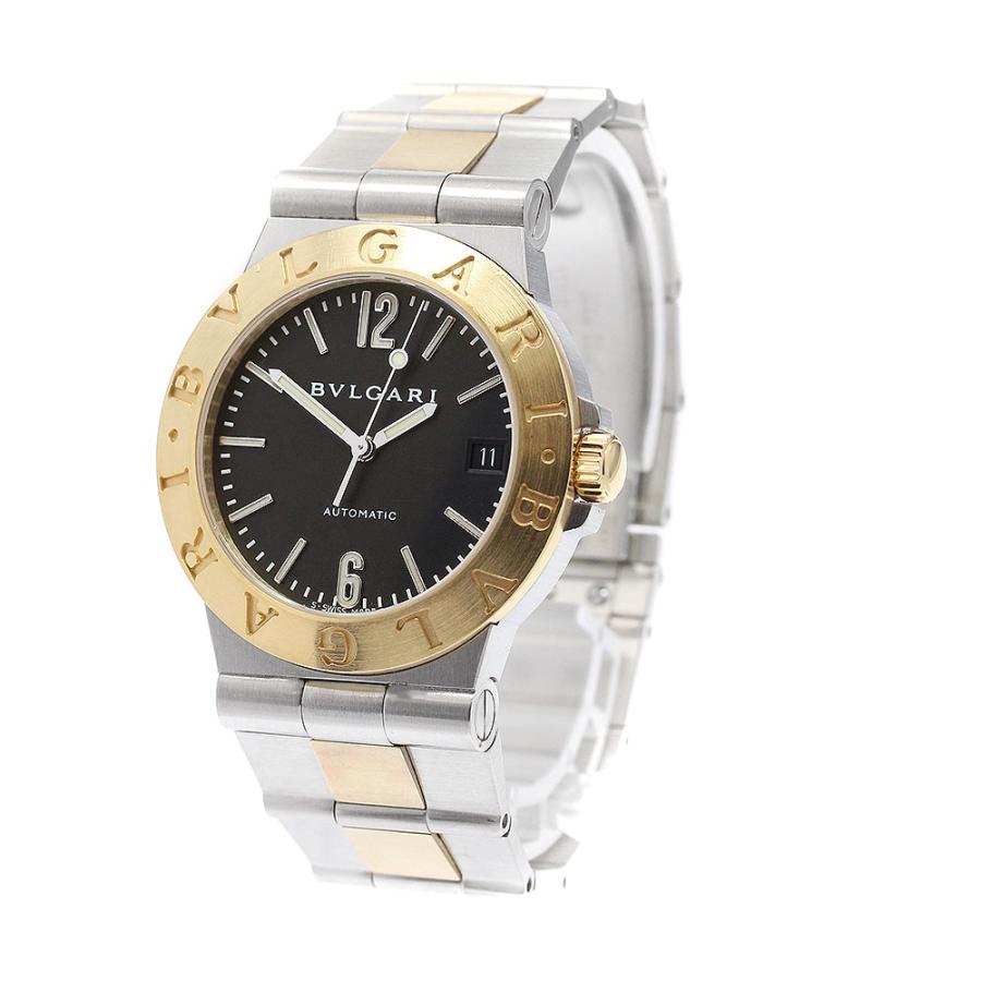 ブルガリ BVLGARI LCV35SG ディアゴノ スポーツ デイト YGベゼル 自動巻き メンズ _948921 BVLGARI（ブルガリ） BVLGARI LCV35SG ディアゴノ スポーツ デイト YG