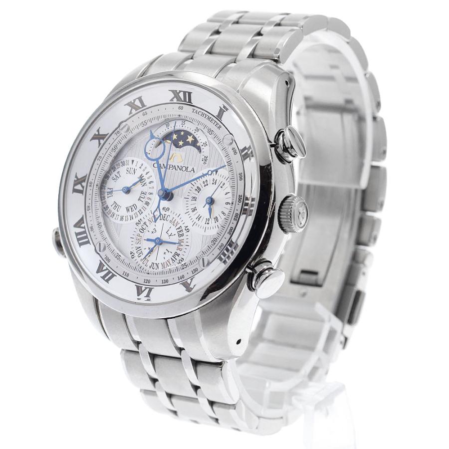 シチズン CITIZEN AH4080-52A/6772-T025307 カンパノラ グランドコンプリケーション ムーンフェイズ クォーツ メンズ 良品 _949202の画像